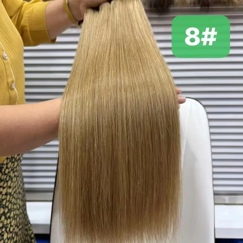 وصلات لحمة شعر برازيلية من في بيوتي 613 #   الفضة #   حزم وصلات شعر بشري ريمي طبيعي مفرود للنساء والفتيات