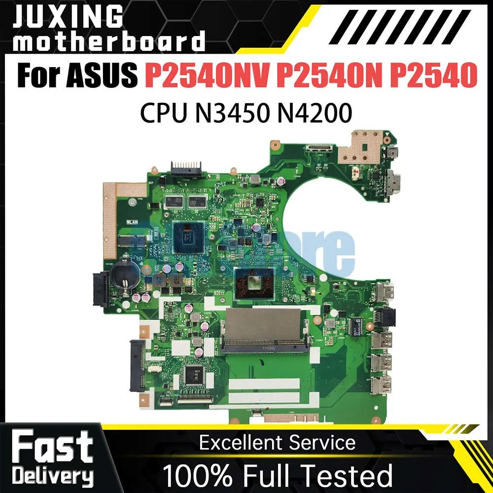 Notebook Mainboard For Asus P2540NV P2540 P2540NV P2540N Laptop Motherboard with N3450 N4200 CPU GT920MX-V2G GPU Systemboard