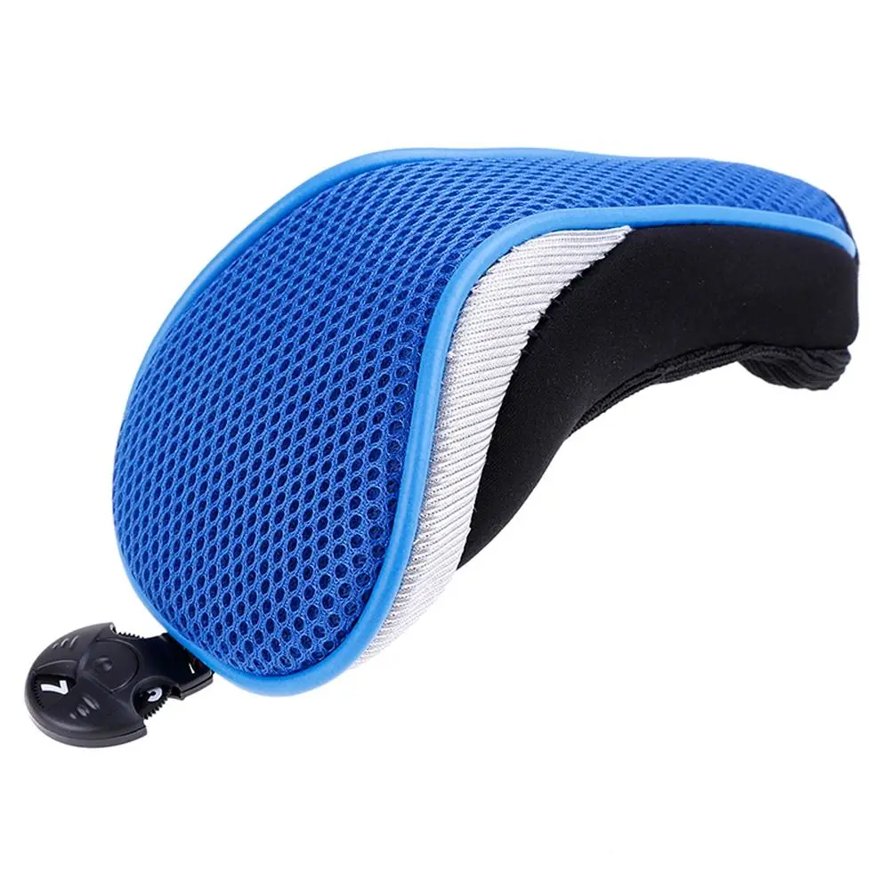Polyester Material Interchangeable Number Hybrid Color Golf Headcover Golf Head Protector Club Heads Cover Golf Club Headcover