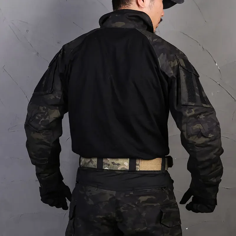 Emersongear Combat G3 Uniform Set Gen3 Tactical Herren Assault Shirts Hosen Tops Duty Cargo Hosen Trainingsanzug Nylon MCBK