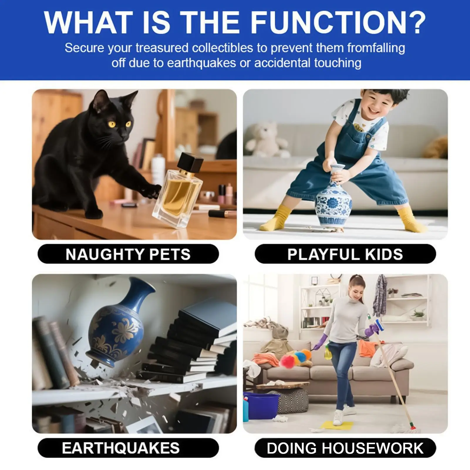 

Прозрачный эксцентриковый гель для музея, 50 г съемной пасты, многоразовая прозрачная монтажная шпатлевка для предотвращения вибрации, для выставки керамического воздушного шара