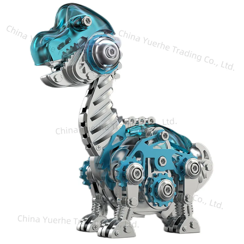

Mechanical dinosaur ornament metal assembly model 3D three-dimensional puzzle creative handmade DIY birthday gift