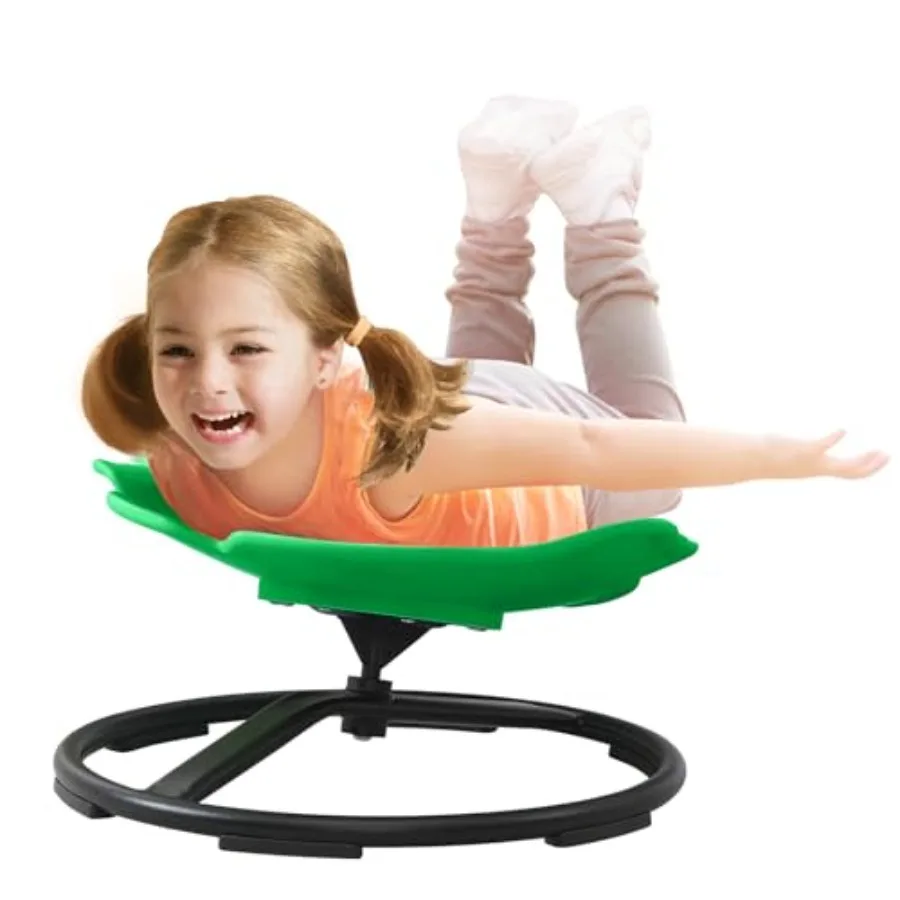 

Sensory Spinning Chair for with Autism and ADHD Swivel Chair for Indoor/Outdoor Use Sit and Spin Toys Fish-Shaped Sensory Chair