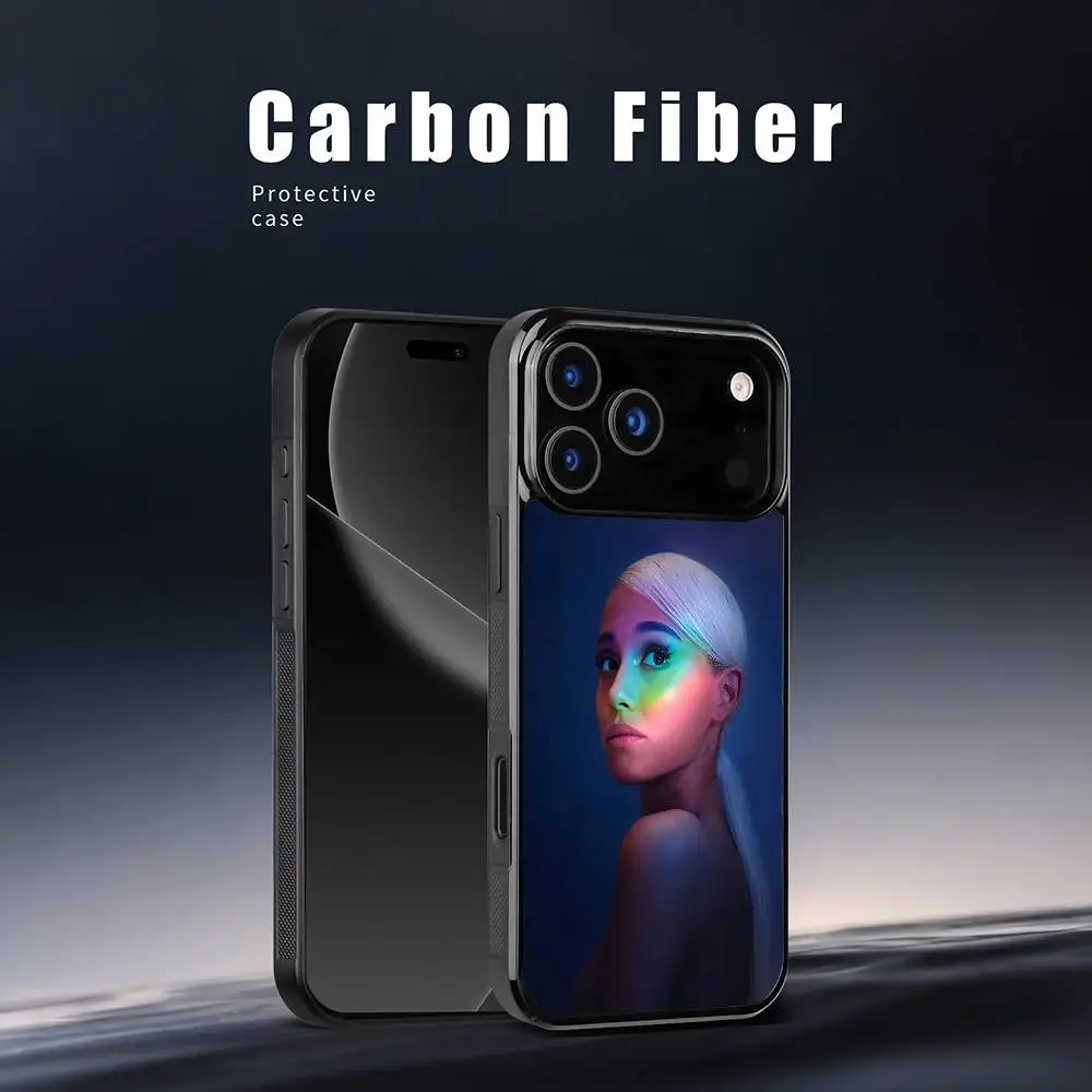 

Pop Singer A-Ariana G-Grande Phone Case For iPhone 17 16 15 14 13 12 11 Pro Max Mini Plus Hard Mirror Funda
