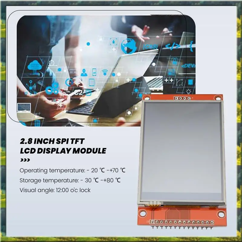 ABGZ 240X320 SPI Touch Screen Module SPI Serial Port 51 Drive ILI9341V LCD Serial Port Module STM32 Drive Display