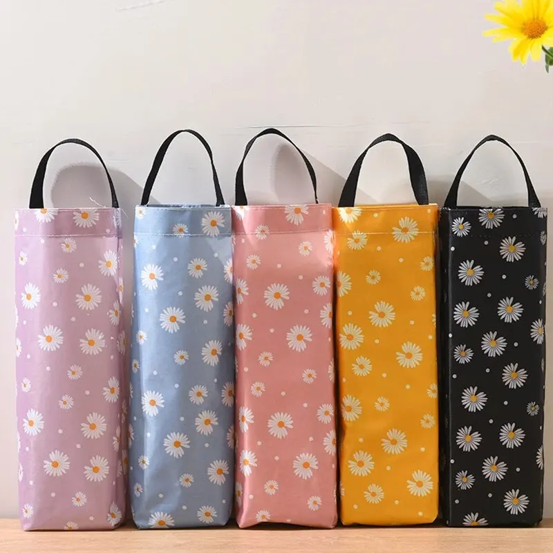 1pc Wall Mounted Garbage Bag Storage Bag, Kitchen Plastic Bag Sorting Bag, Storage and Hanging Bag