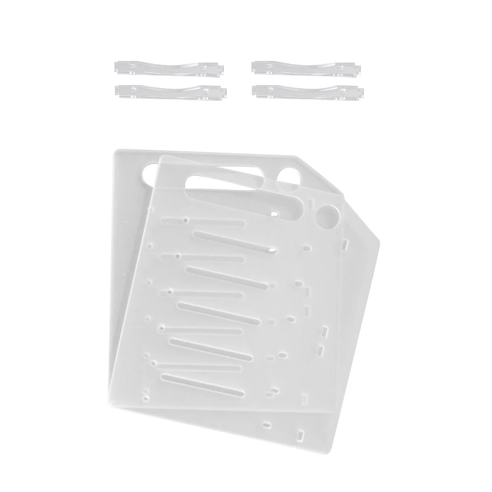 

Shelf Hard Drive Disk Rack Diy External Enclosure Acrylic Cage Computer Storage