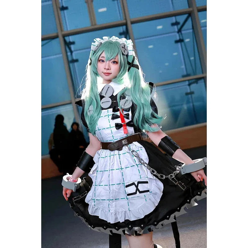 Juego Zenless Zone Zero Cosplay Victoria limpieza Corin Wickes disfraz Linda peluca de sirvienta uniforme carnaval fiesta falda gótica