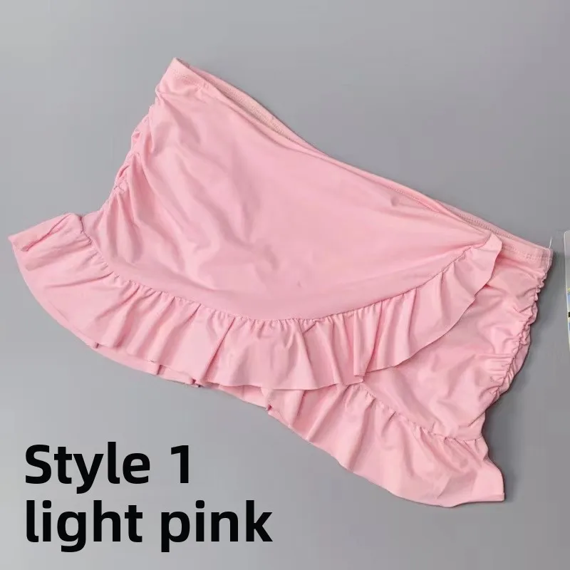 

Slimming Multi-Color Ladies Swimming Skirt Separate Design with e Swimsuit Belly Covering Faionable Sportswear