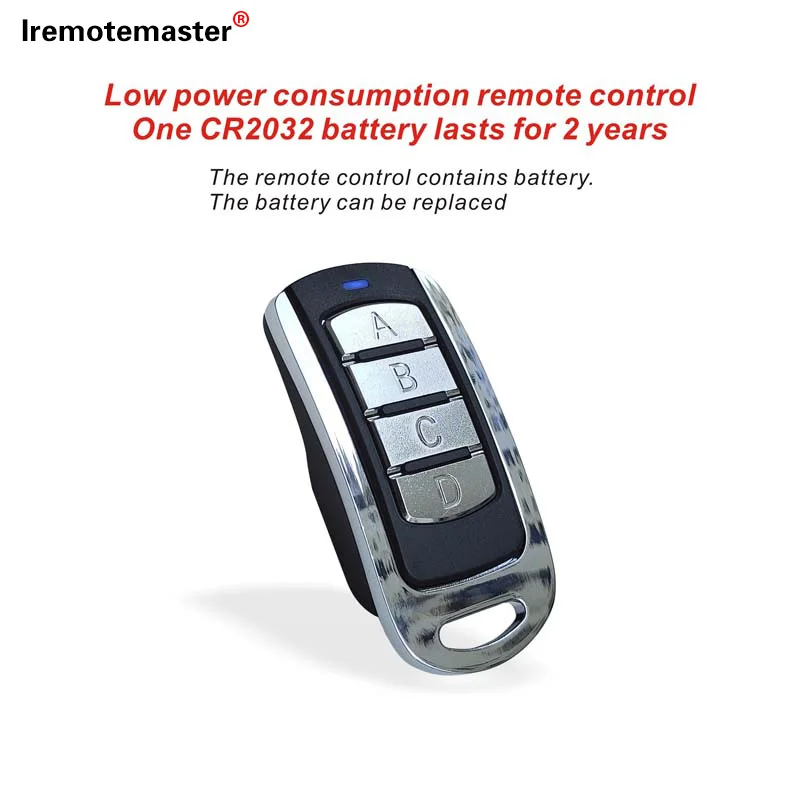 Compatible with 280-868MHz Multi Frequency Replacement ATA/Linear/Mhouse/DEA/Doorhan/Ecostar Garage Door Remotes