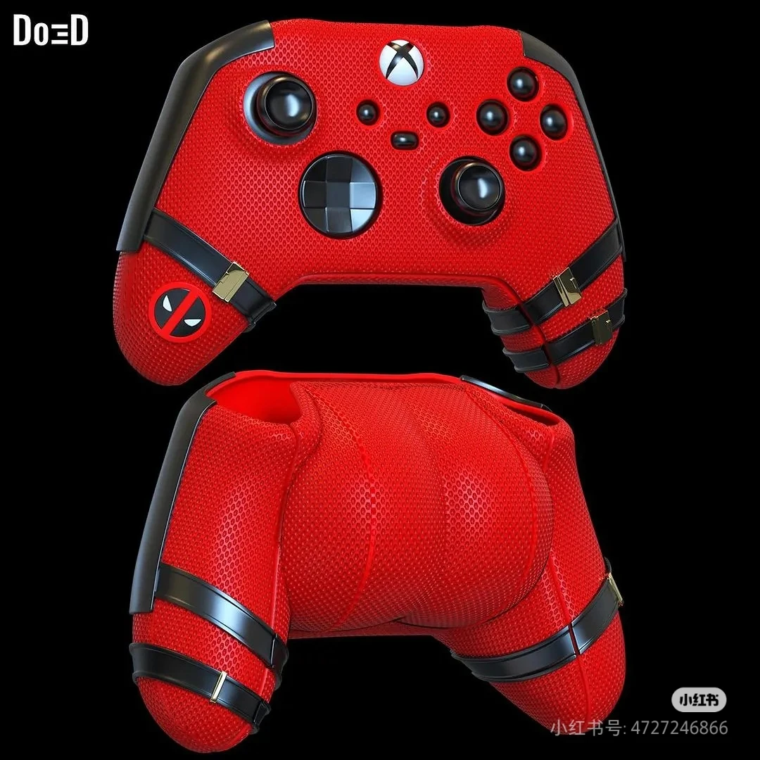 Deadpool Game Controller Cover Wolverine Hard Shell Handle Sleeve Fit For Xbox Anime Periphery Movie Prop Boys Birthday Gift