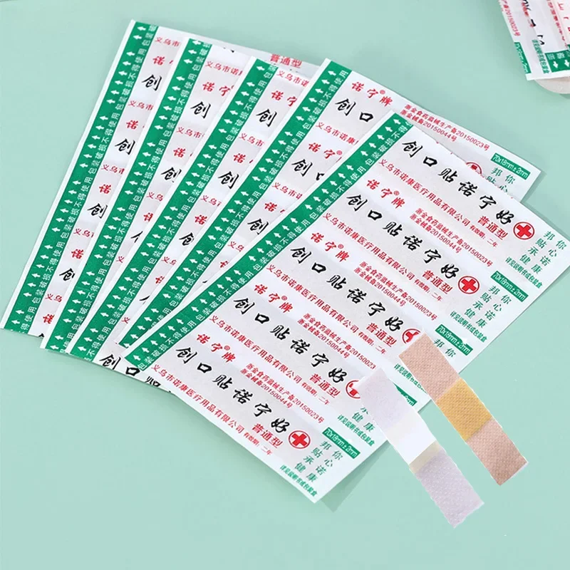 

50-200Pcs Waterproof First Aid Woundplast Breathable Medical Adhesive Bandage Surgical Tape Wound Dressing Band Aid Sticking