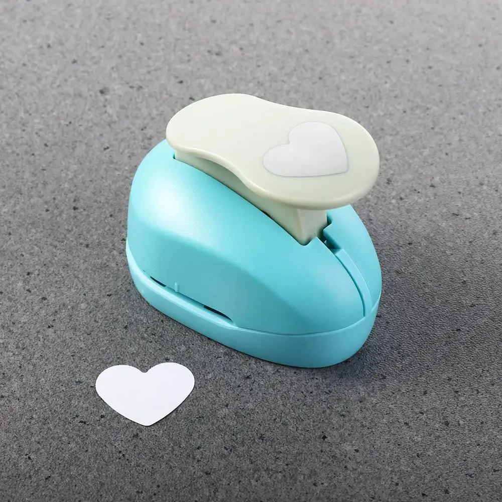 Handmade Kid Toy Heart-shaped 9-75mm Paper Cutting Children Hole Puncher Punches Maker Embossing Punches Scrapbooking Machine