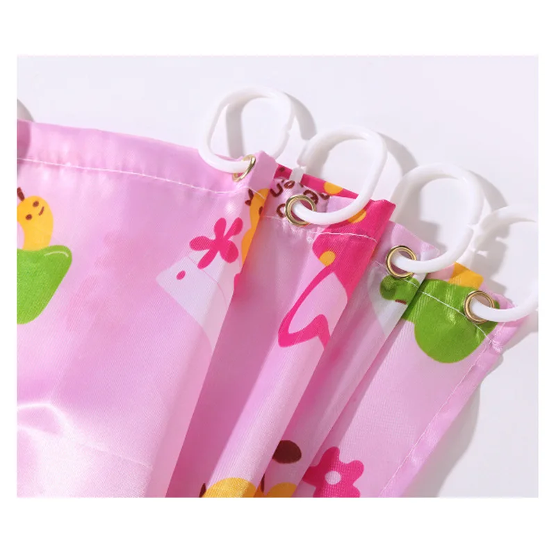 Hello Kitty Thickened Waterproof and Mildew-Resistant Plastic Shower Curtain  Bathroom Curtain  Durable Shower Curtain view 3