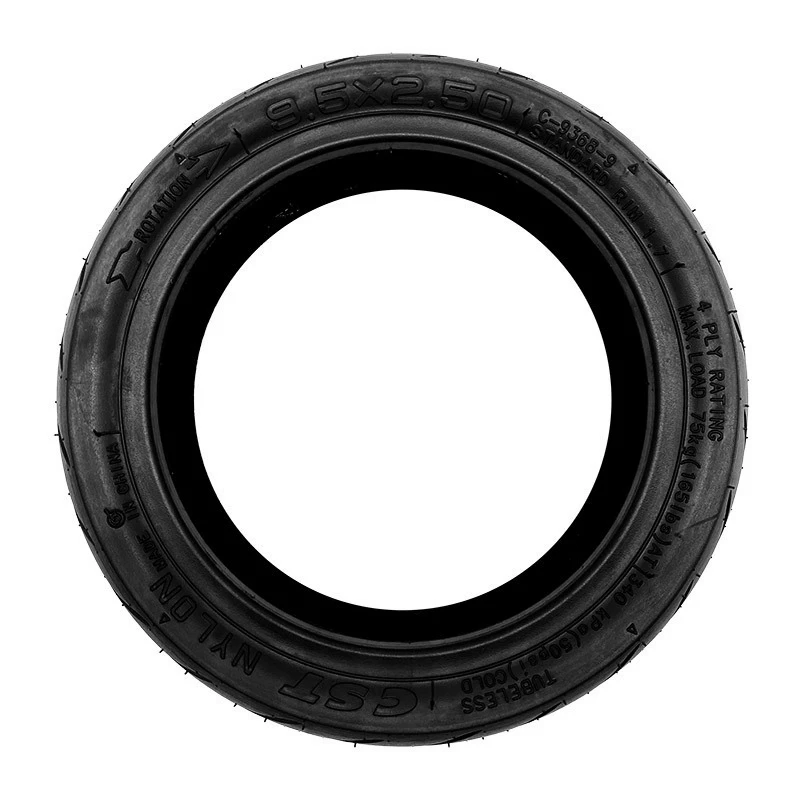 Kickscooter Parts 9.5x2.50 Tubeless Tire with glue for NIU KQi 3 Pro Electric Scooter 9.5*2.50 Repairing Vacuum Tire