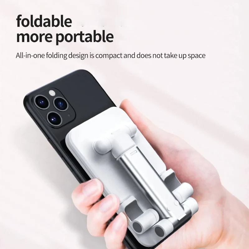 Desk Mobile Phone Holder Stand For IPhone IPad Xiaomi Adjustable Desktop Tablet Holder Universal Table Cell Phone Stand