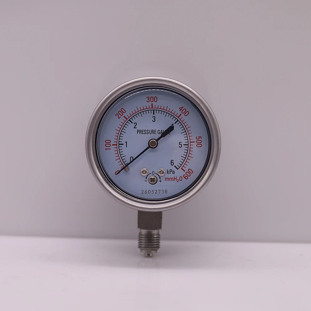 

Stainless steel kpa gauge pressure meter gage piezometer