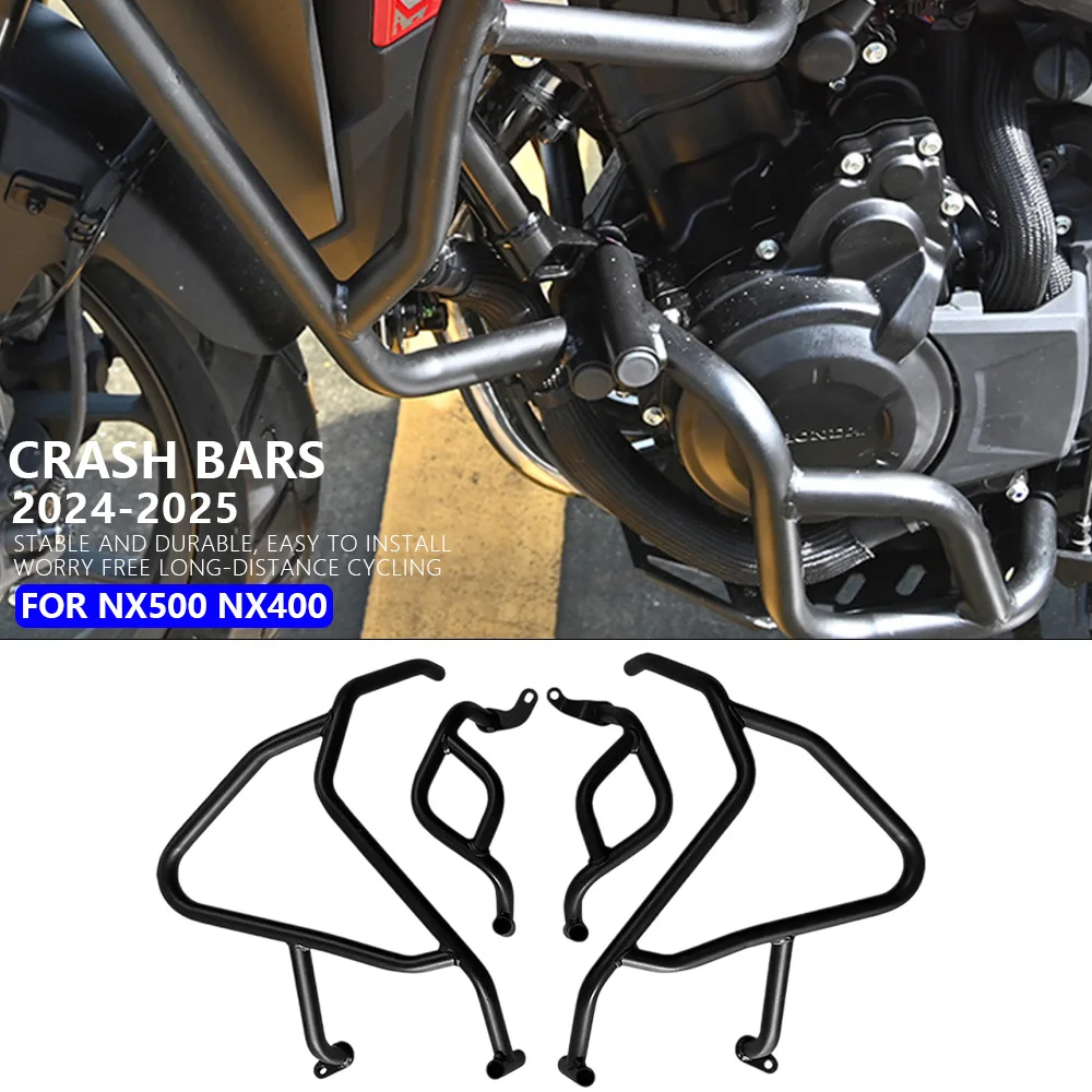 

Для HONDA NX500 NX400 2024-2025 мотоциклетный бар, бампер, клетка для трюков, защита от падения, защита двигателя для шоссе, защита от ударов