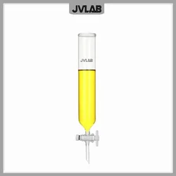 Flashware Laboratory Glass Flash Column Macropore Resin Chromatography Column Glass Filter Column Diam.18~70mm