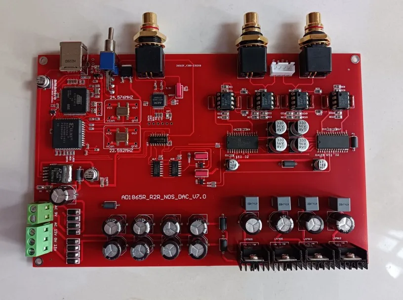 

AD1865R nos R2R decoder board 2023 improved version
