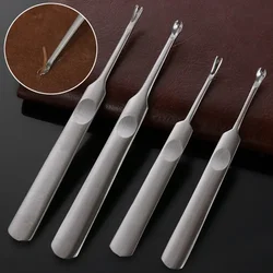 4szt U+V Shaped Leather Stitching Skiving Handmade Groover Punching Tool Kit Leathercraft Hole Puncher Edge Beveler Tool Kit