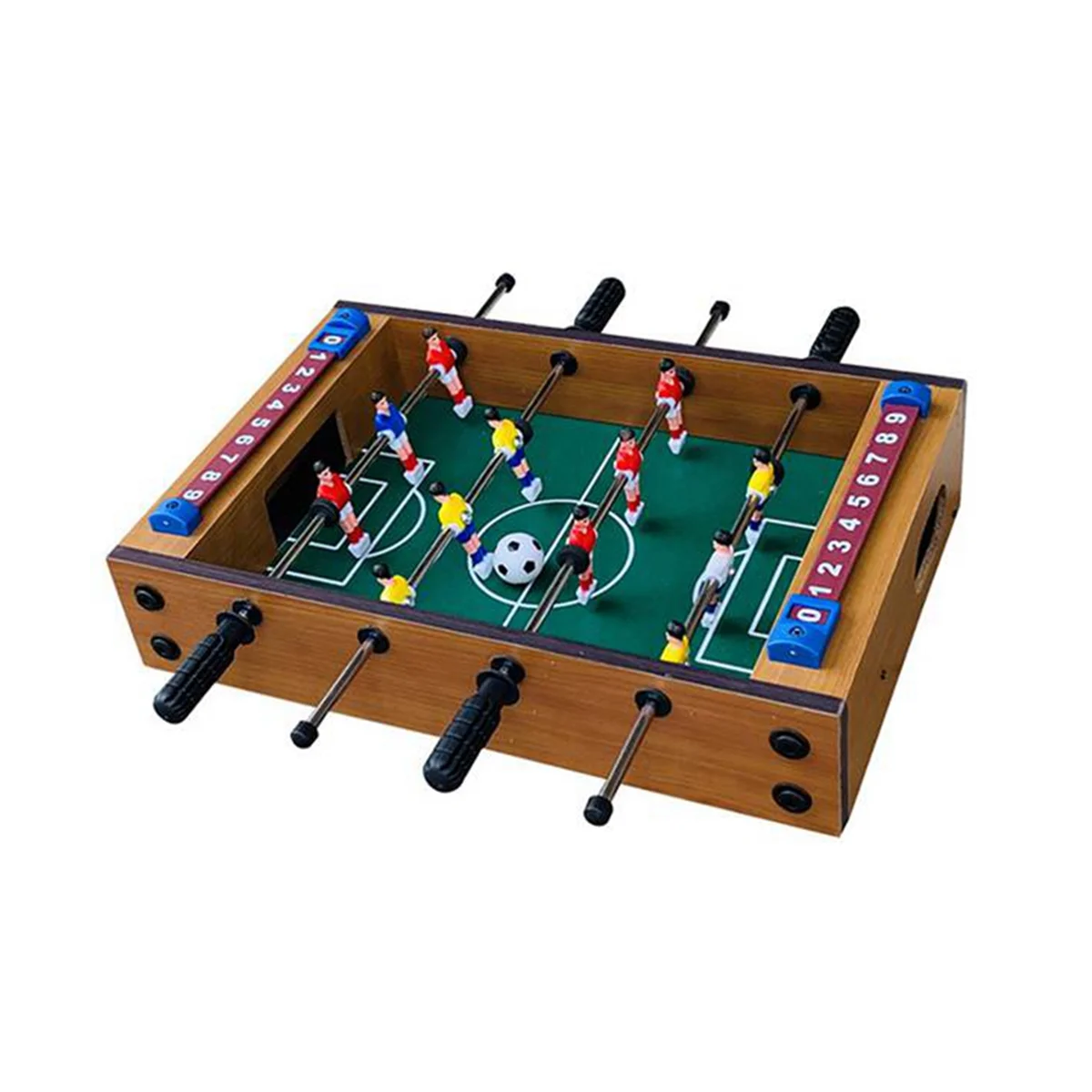 Children's Table Football Table Wooden Tabletop Educational Toys Mini Indoor Table Football Set Camping Essential