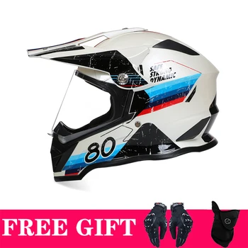 Casque De Moto hors route intégral visage ouvert vélo sale Casque AM DH ADV ATV rallye course Casque Kask Moto De Capacete ECE DOT