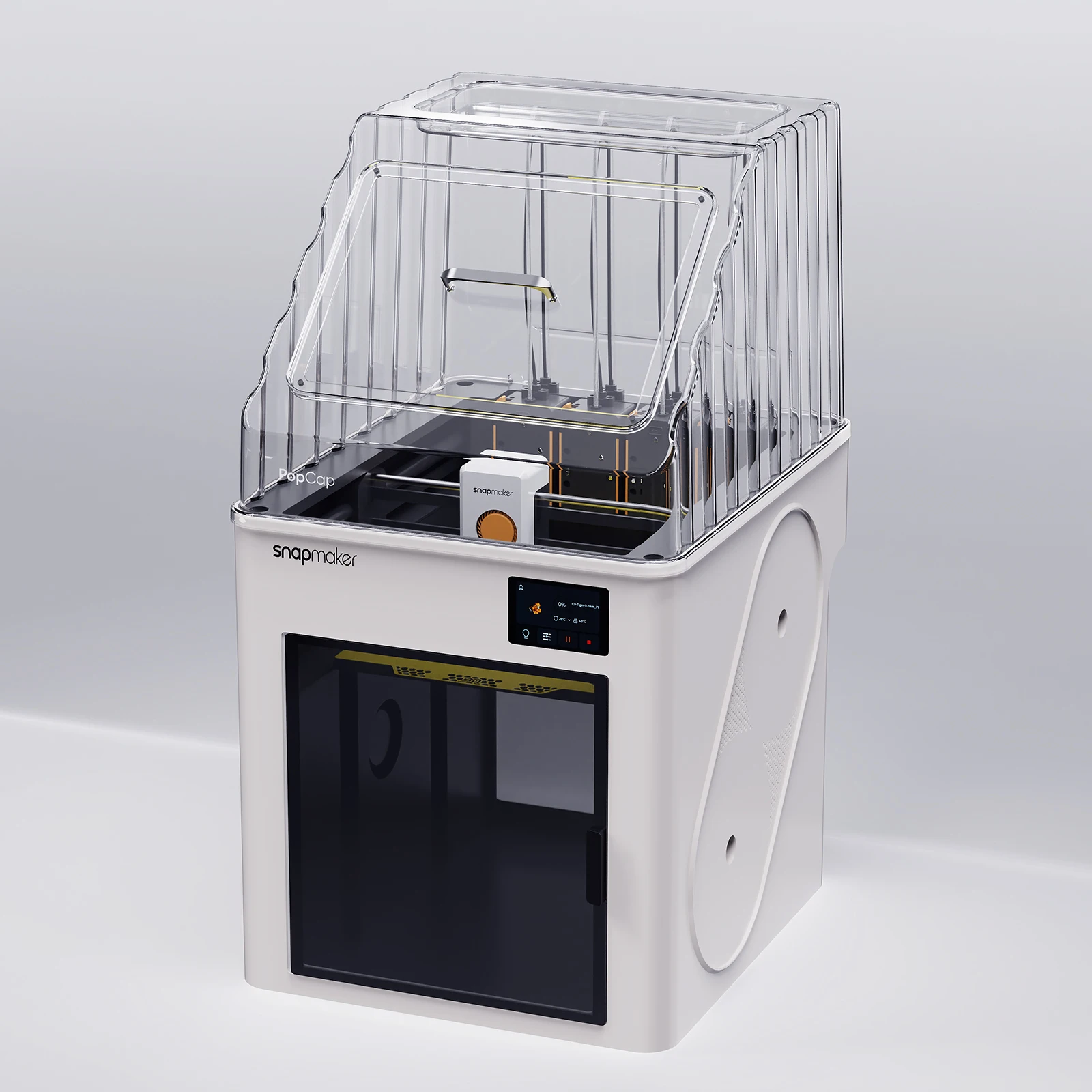 

Верхняя крышка BIQU PopCap Snapmaker U1 из высокотемпературного поликарбоната, изолированная, пылезащитная, для корпуса Snapmaker U1 Top Hat