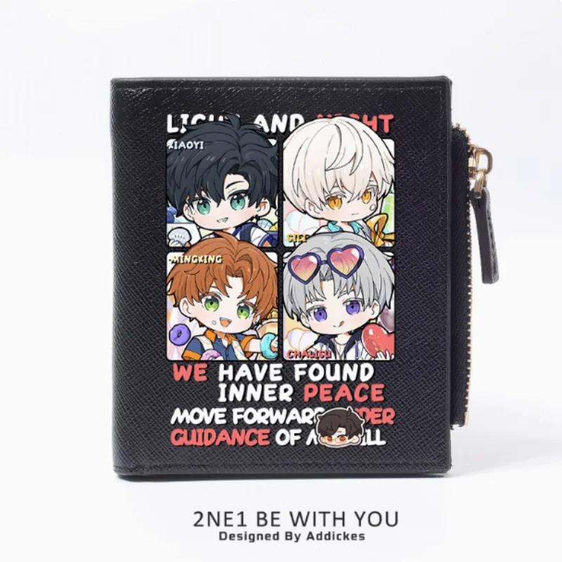 Anime Light and Night Osborn Evan Zipper Fashion Wallets PU Purse Card Holder Money Bag Gift 2086 Cosplay