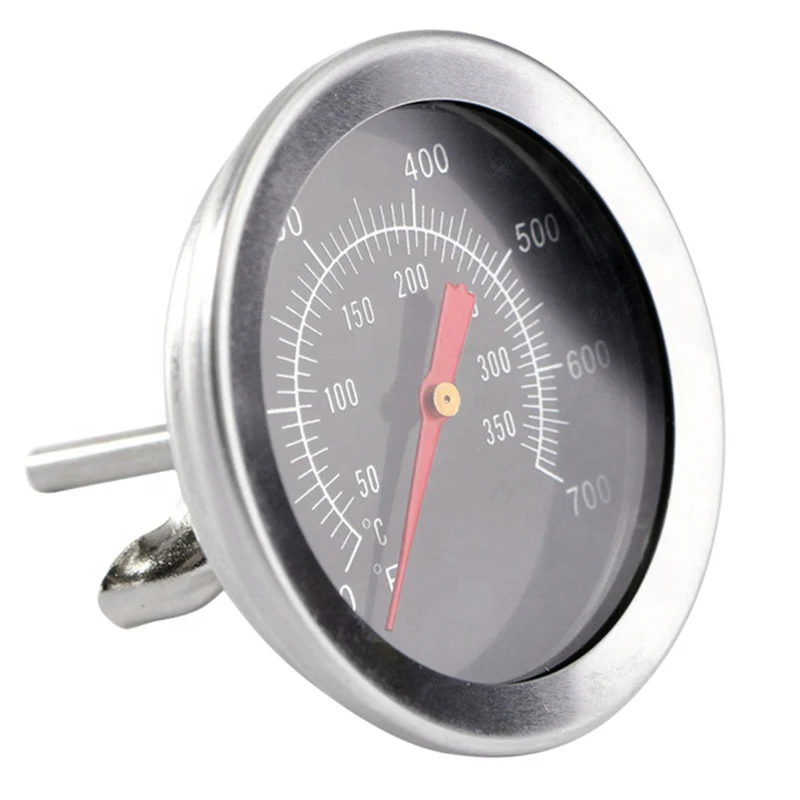 Oven Thermometer Stainless Steel Bimetal Thermometer 350℃ Thermometer BBQ Pizza BBQ Tools