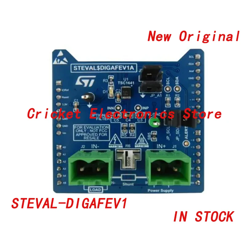 

STEVAL-DIGAFEV1 Evaluation board - TSC1641 16-bit high precision current, power MIPI I3C/I2C