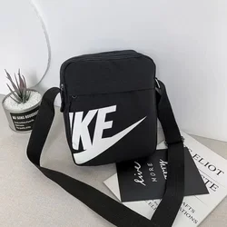 Men's Casual Small Crossbody Shoulder Bag Man's Leisure Mini Mobile Phone Bag INS Trendy Light Travel Messenger for Student Boys