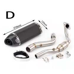 Slip-on For Honda CRF250L CRF300L/RALLY 2021 2022 Years Motorcycle Exhaust Header Pipe Full Systems FMF Muffler