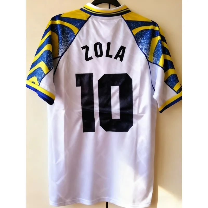Image of Italien 95-97 Retro Nr. 10 Fußballanzug 3D-gedruckter Sport- und Freizeitanzug Bequemer Atmungsaktiver Schnelltrocknender Ballanzug für Eltern und Kinder