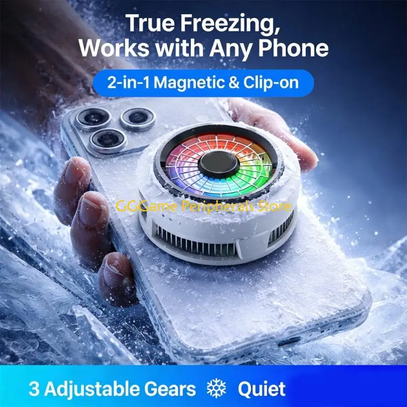 U55B Universal Cellphone Cooling Device 11.5W Quick Cooling For Multiple Devices