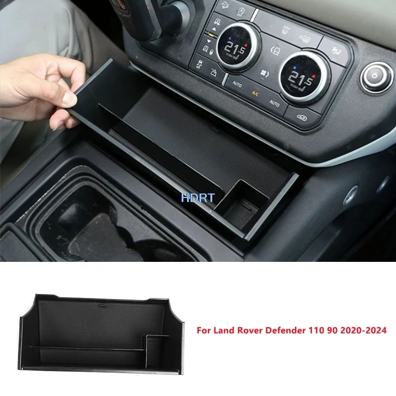 Car Styling Center Console Storage Box For Land Rover Defender 110 90 2020-2024 Container Case Organizer Tray Cover Accessories
