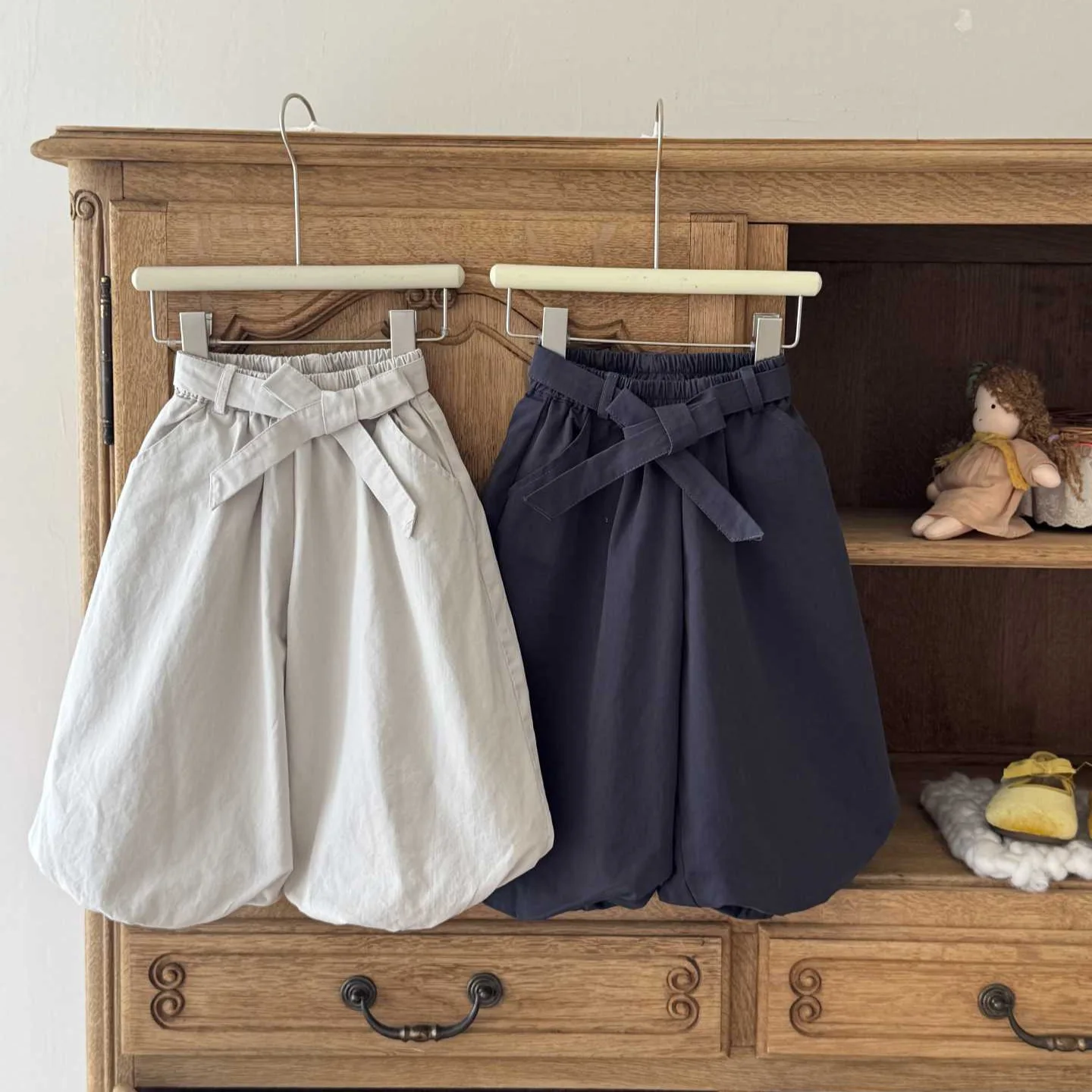 Girls Pants 2026 Autumn and Winter New Children's Clothing Korean Style Girl Baby Foreign Design Sense Cotton Bloomers