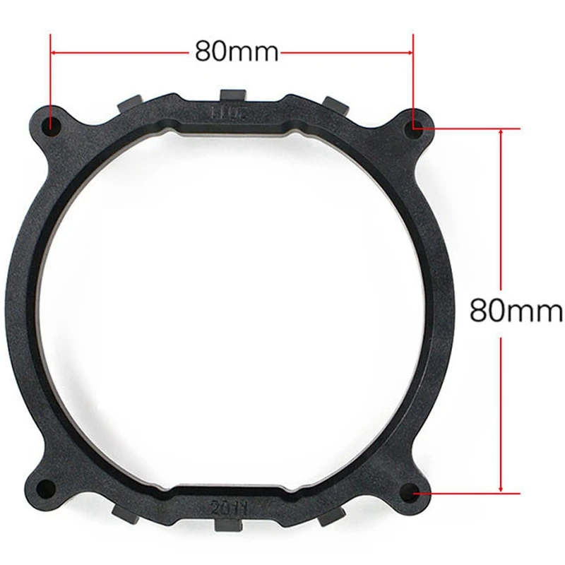 Heatsink Base Support Cooler Fan Bracket Mount Computer Mini Holder With Screws Motherboard Stand Desktop CPU Round For