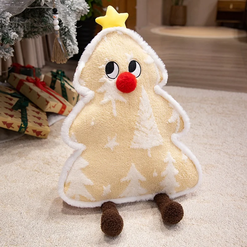 クリスマスツリーぬいぐるみ枕ドーパミンデザインかわいいソフトぬいぐるみ装飾オフィス寮ソファ寝室かわいいギフト友人