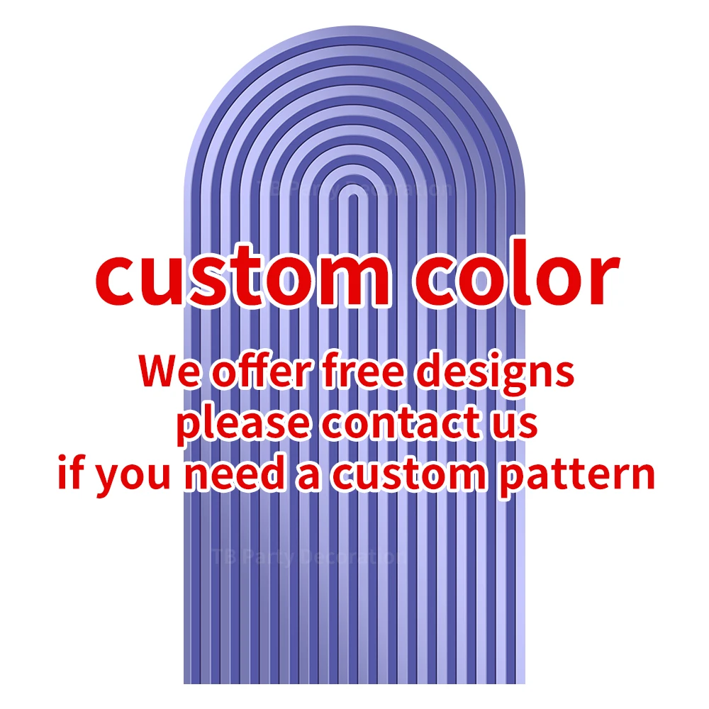 Colorful Stripe Pattern Arch Backdrop Cover for Kids Birthday BabyShower Wedding Event Party Decor Custom Photography Background