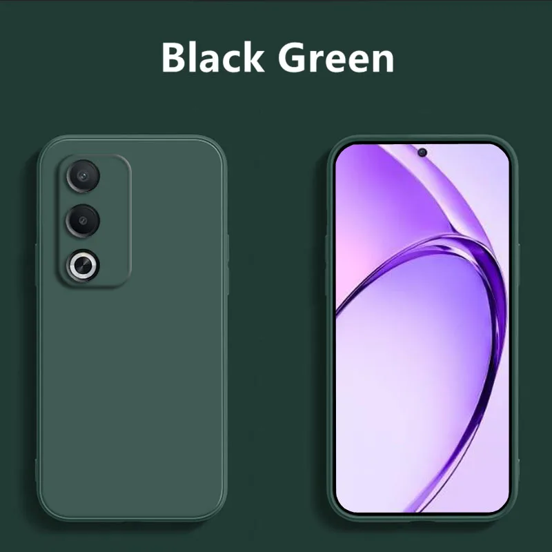 

For Oppo A3 Pro Luxury Liquid Silicone Case Cover For Oppo A3 Pro Global Shockproof чехол Funda Para Back Cover For Oppo A80 5G