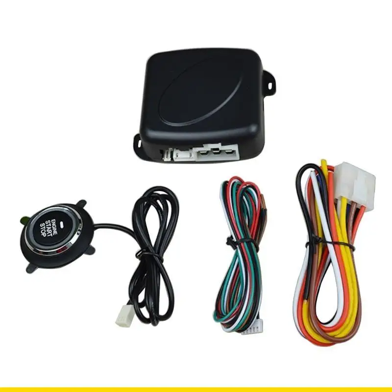 

Автомобильная система SZCH, 12 В, универсальная система бесключевого доступа, запуск двигателя, остановка одним нажатием кнопки,