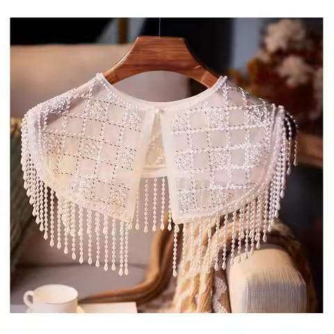 New ivory luxury wedding bridal dress DIY accessories prom evening party wrap shawl cloack
