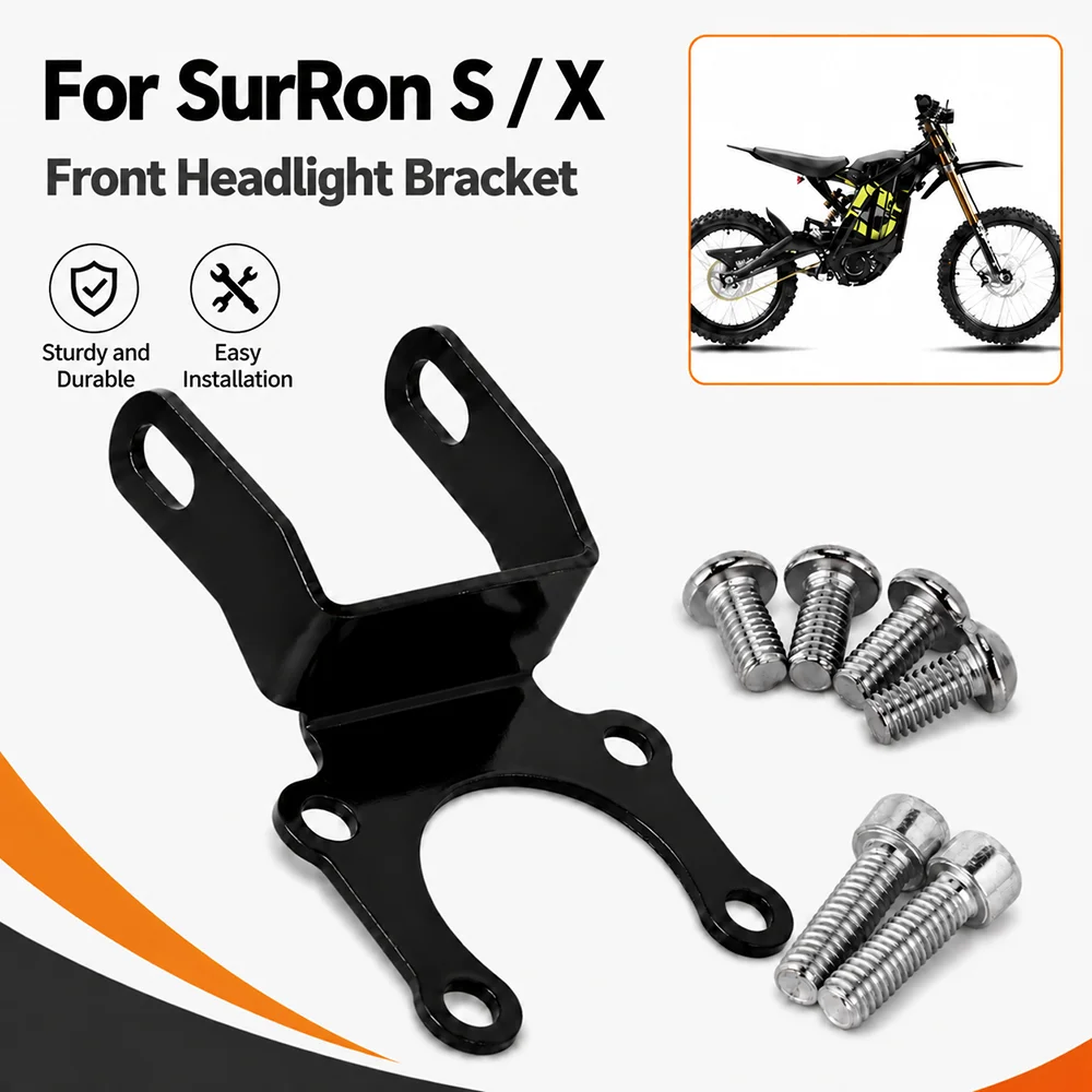 Headlight Bracket Headlamp Mount Iron For Surron Light bee S X Electric Dirt Bike E-bikes Motorcycles Accessories