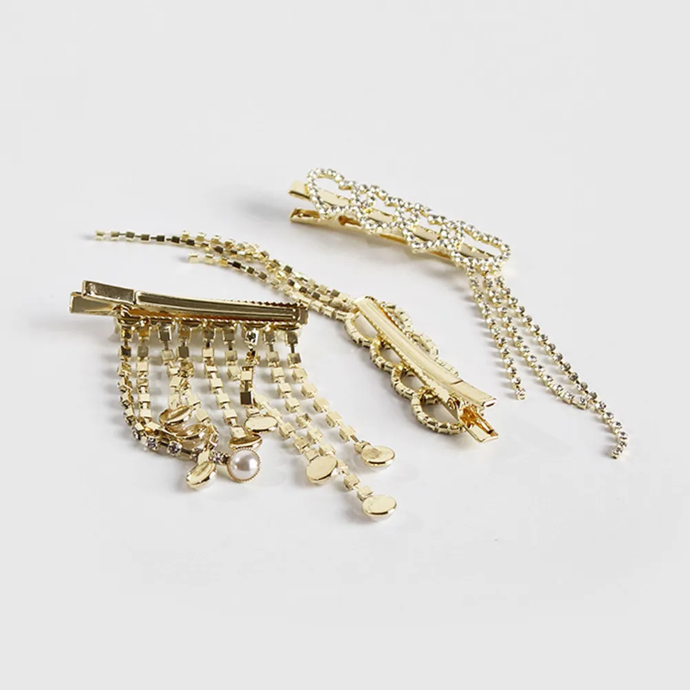 

1 шт. Премиальная заколка для волос из сплава с жемчужной подвеской и стразами, шикарная заколка для женщин и девушек, для официальных мероприятий, повседневной носки, элегантная