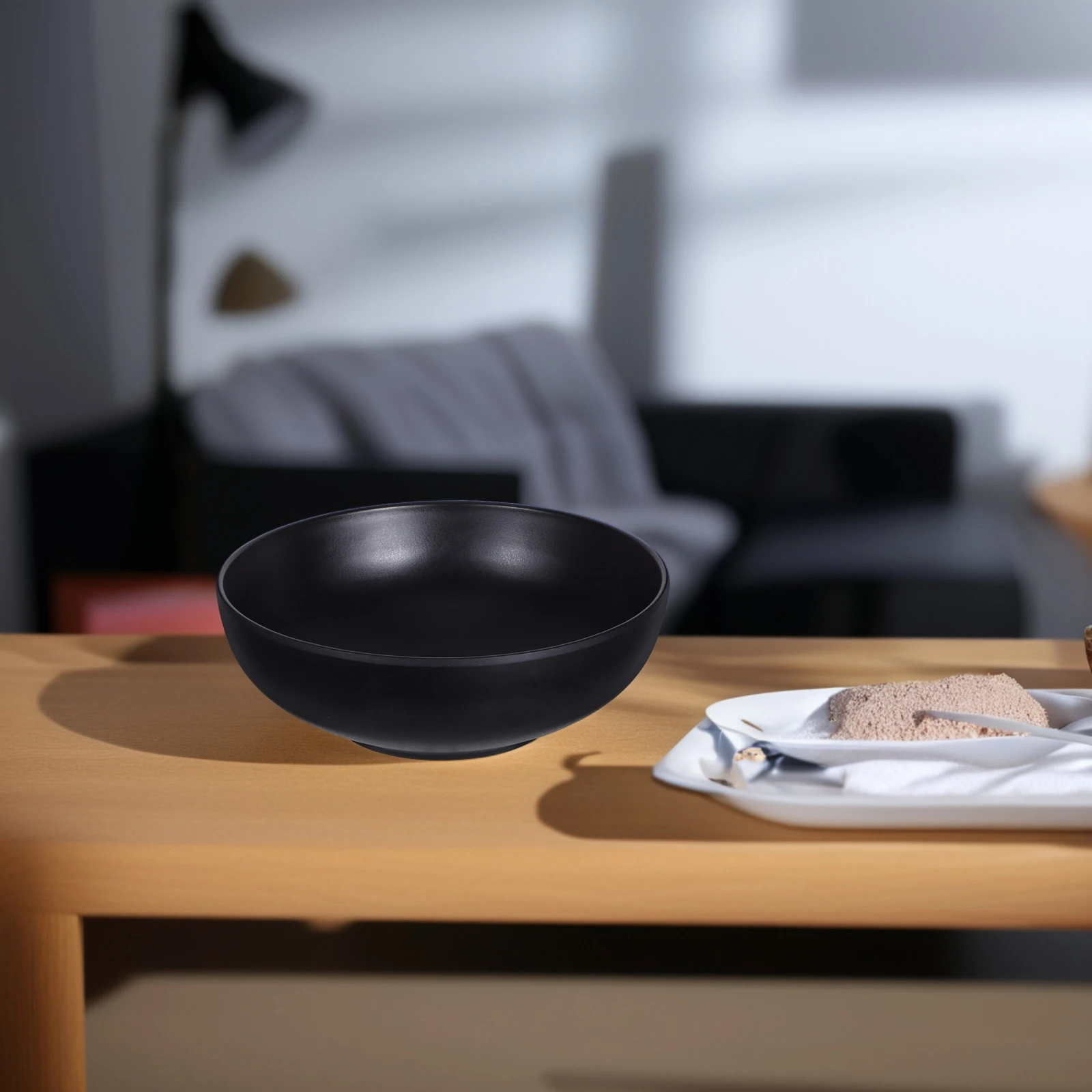 

Imitation Porcelain Ramen Bowl Thickened Melamine Noodle Soup Salad Cereal Bowl Heat Resistant Stackable Tableware For Home