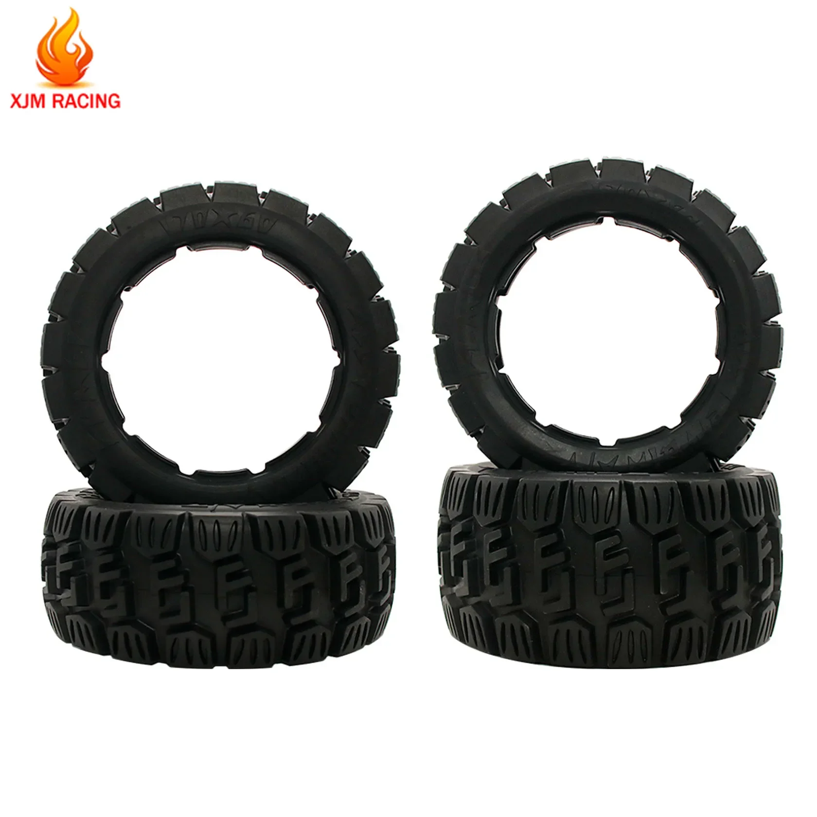 High Quality Rear or Front  All Terrain Super Wear-resistant Tire Skin for 1/5 Hpi Rovan Rofun Km Baja 5b Ss Buggy Rc Tyre Parts