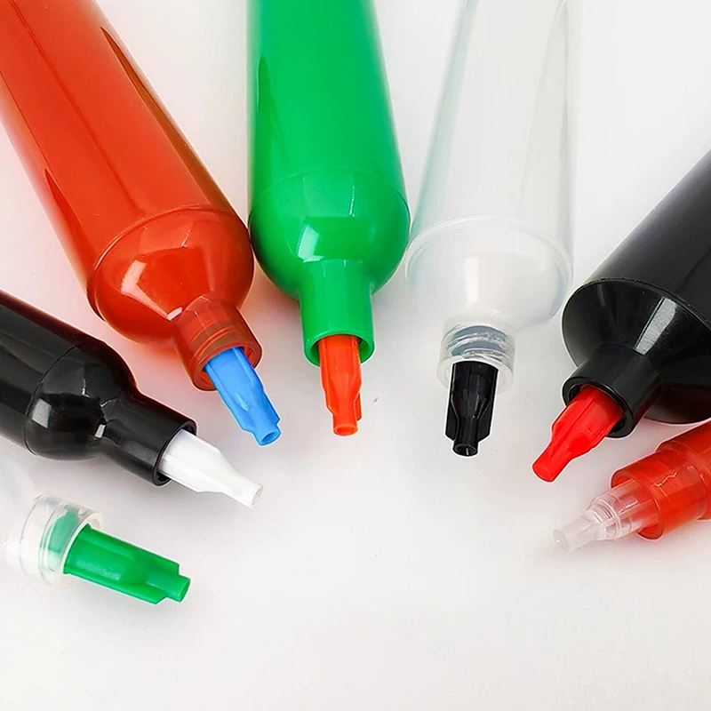 Syringes Tip Caps Dispensing Needles Tip Cap Spiral Mouth Plugs Secure Fit for  Supply Storage