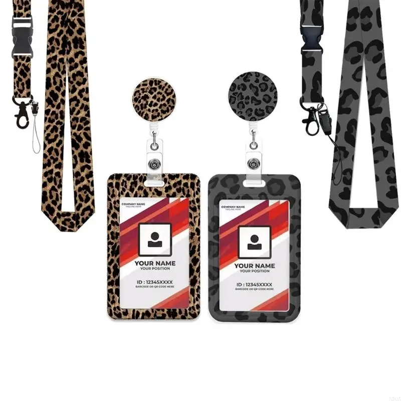 Waterproof ABS Badge Card Holder With Detachable Lanyard For Corporate Event 
