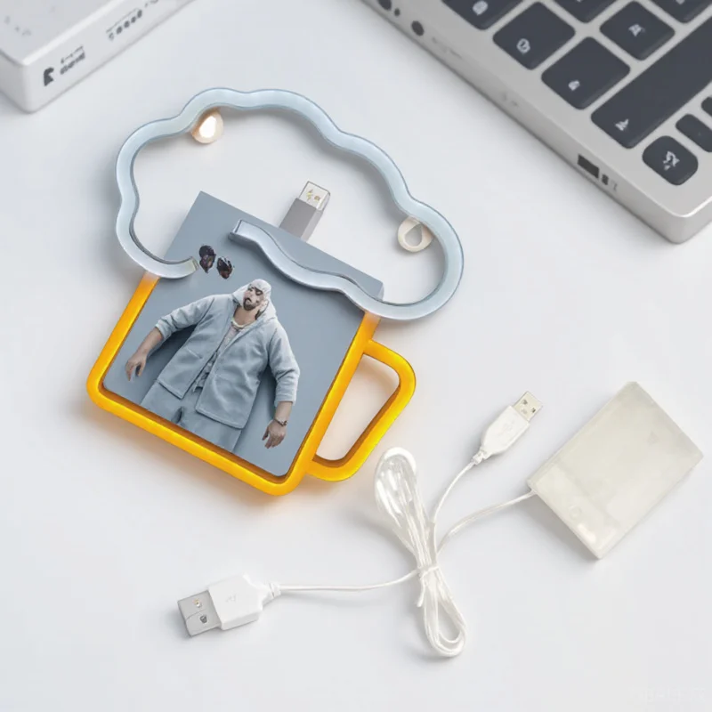 Led Neon Light Beer Mug Modeling Lamp Bar Pub Decor Night Light For Wall Indoor Use Festival Party Decor